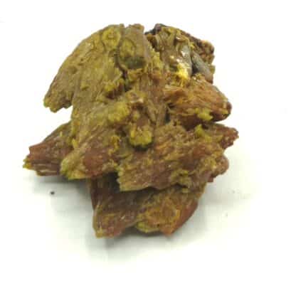 Pyromorphite double génération, Mine des Farges, Ussel, Corrèze.