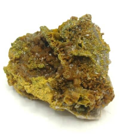 Pyromorphite, Mine des Farges, Ussel, Corrèze.