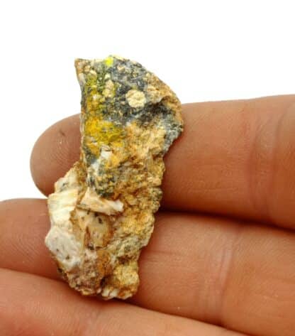 Greenockite sur Sphalérite, Saint-Martin-le-Pin, Dordogne. – Image 4