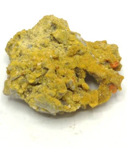 Wulfénite et Pyromorphite, Les Farges, Ussel, Corrèze.