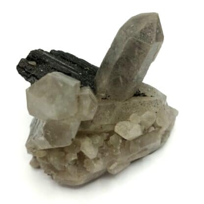 Wolframite, Pyrite et Quartz, Mine San Cristobal, Bolivie.