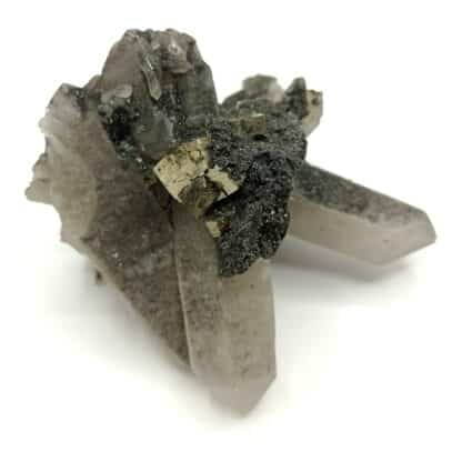 Wolframite, Pyrite et Quartz, Mine San Cristobal, Bolivie.
