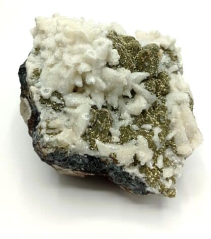 Calcite, Pyrite et Sphalérite, Peyrebrune, Tarn.