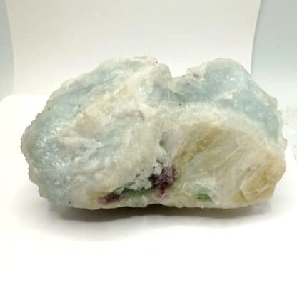 Fluorite (Fluorine), Quartz et Chalcopyrite, Le Burc (Burg), Tarn.