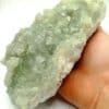 Fluorite (Fluorine) sur Baryte, Le Maine Reclesne, Saône-et-Loire, Morvan.