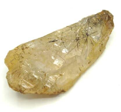 Rutile dans Quartz, Monte Prosa, Saint-Gothard, Suisse.