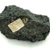 Pyrolusite, Giessen, Hesse, Allemagne.