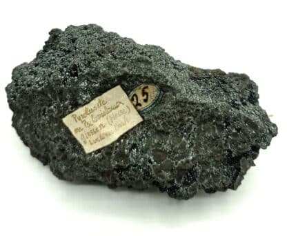 Pyrolusite, Giessen, Hesse, Allemagne.