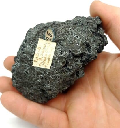 Pyrolusite, Giessen, Hesse, Allemagne.