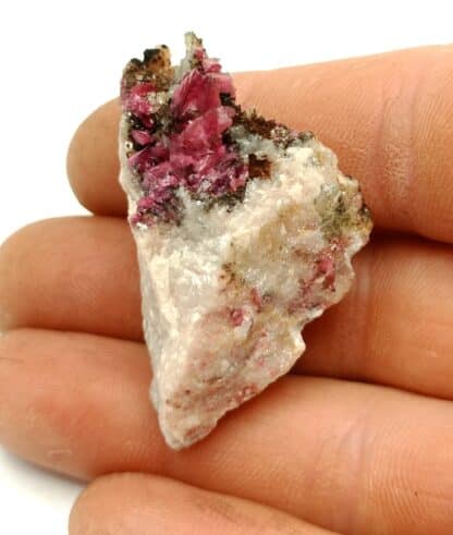 Rosélite et Wendelwilsonite, Bou Azzer, Maroc.