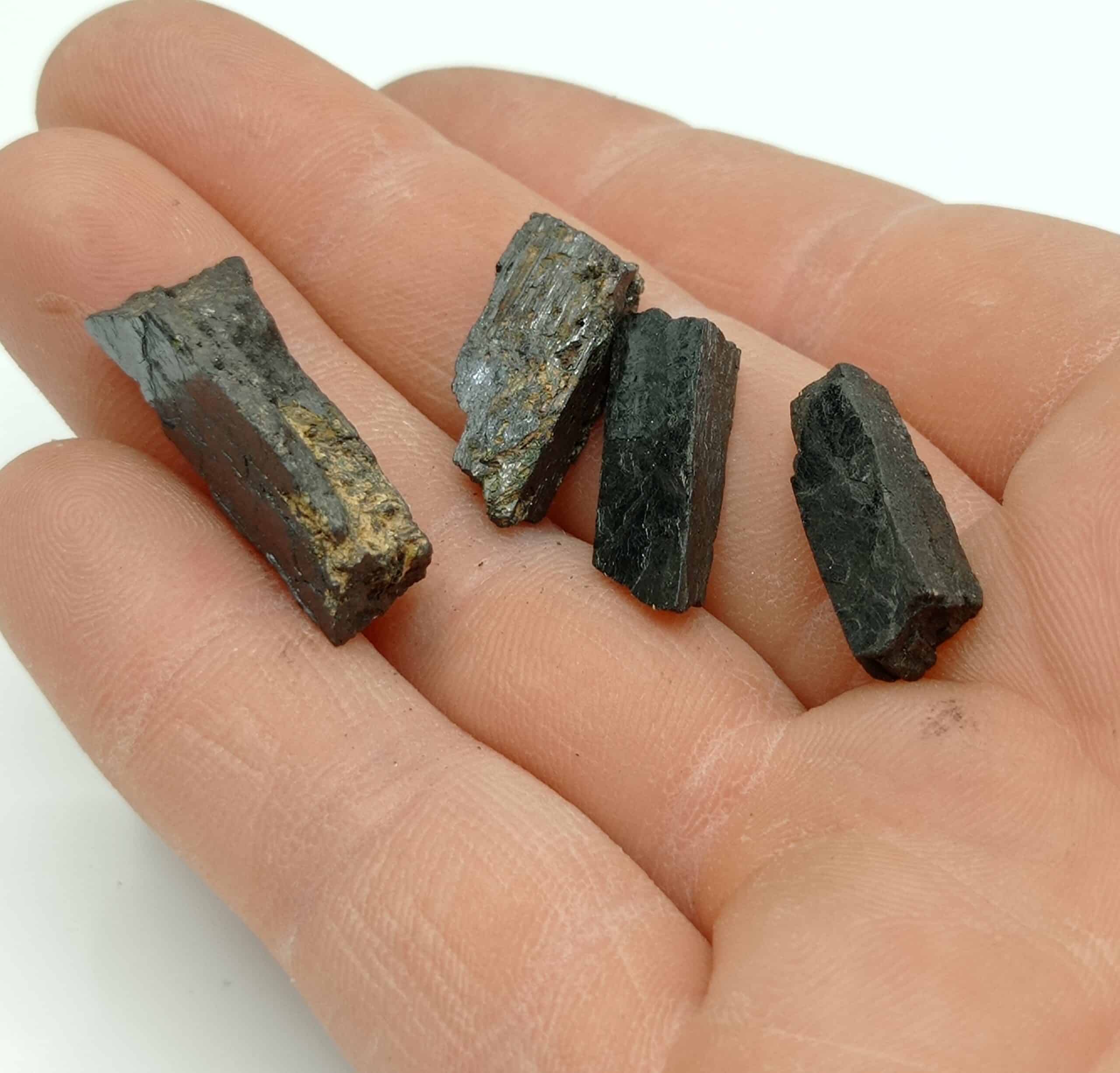 Wolframite, Puy-les-Vignes, Haute-Vienne, Limousin.