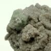 Périmorphose de Tétraédrite et Malachite en Calcite, Uscla du Bosc, Hérault.