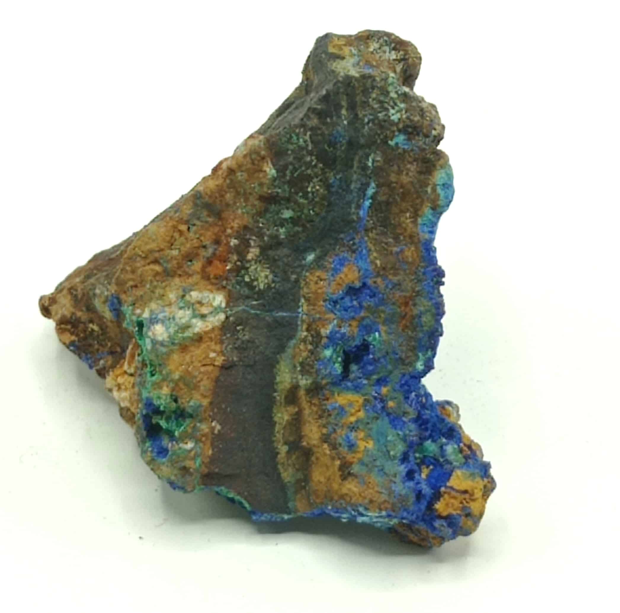 Linarite et Cyanotrichite, Alzon, Gard.