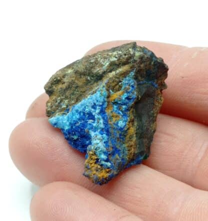 Linarite et Cyanotrichite, Alzon, Gard.