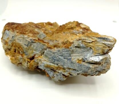 Disthène (Kyanite), Environs de Saint-Brieuc, Côtes-d’Armor, Bretagne.