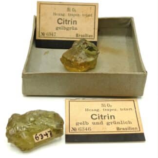 Citrin (Citrine, Quartz), Brasilien (Brésil).