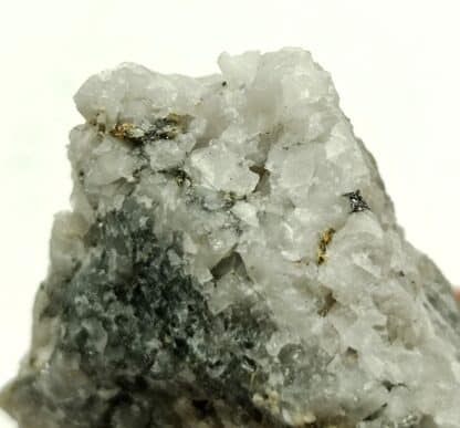 Or natif sur Quartz, Haute-Vienne, Limousin.