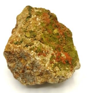 Crocoïte et Pyromorphite, Filon du Cantonnier, Nontron, Dordogne.