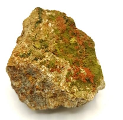 Crocoïte et Pyromorphite, Filon du Cantonnier, Nontron, Dordogne.