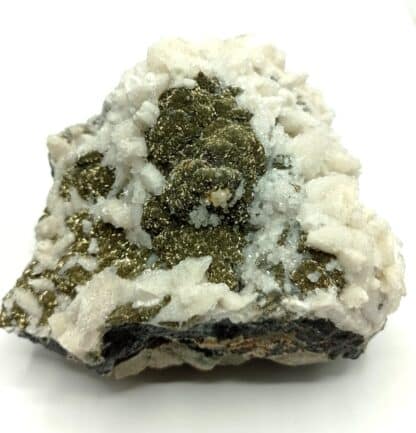 Calcite, Pyrite et Sphalérite, Peyrebrune, Tarn.