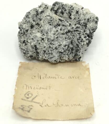 Mélanite et Méionite, Mont Somma, Vésuve, Naples, Italie.