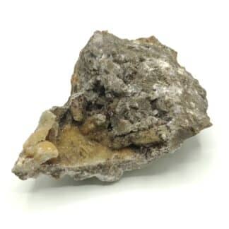 Calcite ferrifère et Quartz, Argentolle, Saône-et-Loire, Morvan.