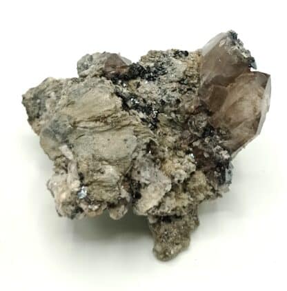 Hématite et Quartz, Val Cavradi, Suisse.