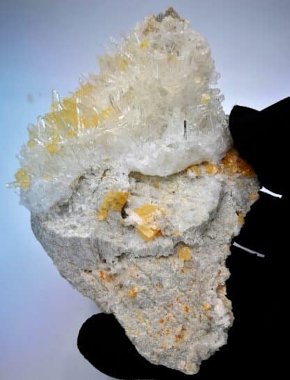 Dolomite, quartz, Fontfraiche, Saint Pierre de Mésage, Isère.