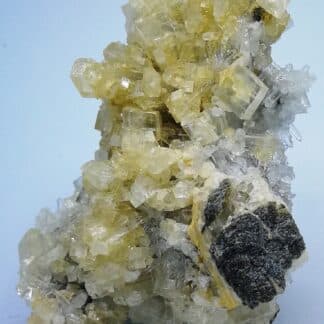 Dolomite, quartz, Fontfraiche, Saint Pierre de Mésage, Isère.