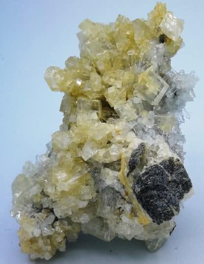 Dolomite, quartz, Fontfraiche, Saint Pierre de Mésage, Isère.