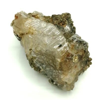 Quartz, Hématite et Clinochlore (Pennine), Suisse.