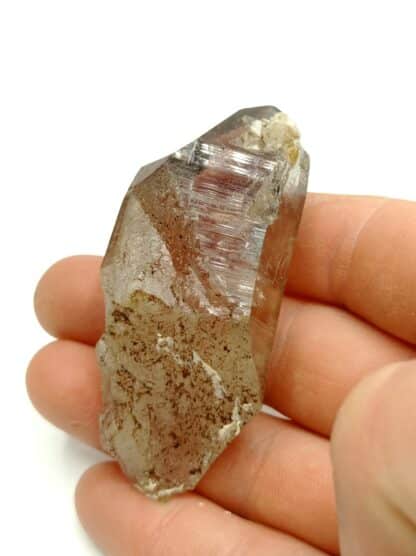 Cristal de quartz fumé, Tête de la Toura, Les Deux Alpes, Oisans, Isère.