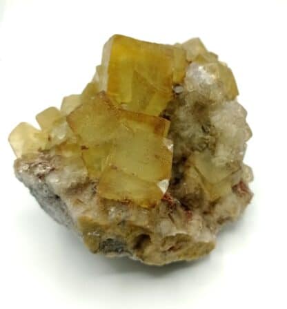 Fluorite maclée, Jorf, Drâa-Tafilalet, Maroc.