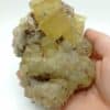 Fluorite maclée, Jorf, Drâa-Tafilalet, Maroc.