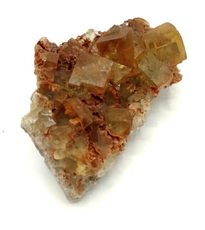 Fluorite maclée, Jorf, Drâa-Tafilalet, Maroc.