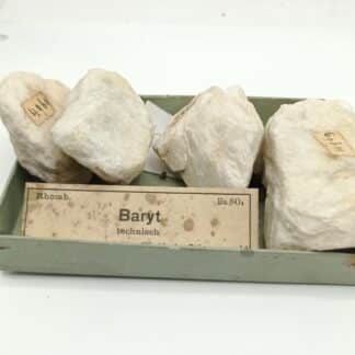 Baryt (Baryte), Grube Wolfach, Schwarzwald, Mine Clara, Allemagne.