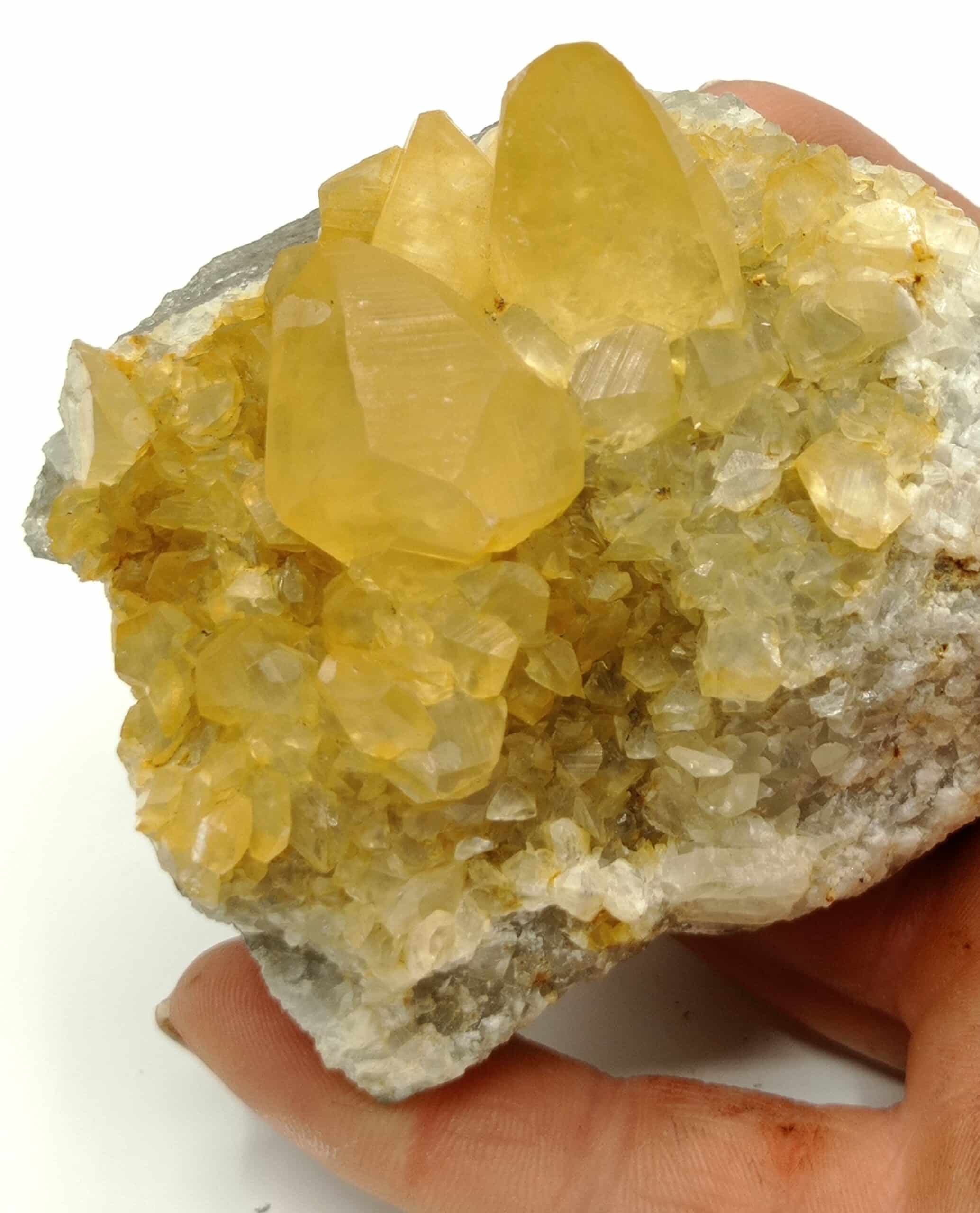 Calcite, Landelies, Belgique.