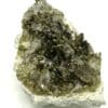 Épidote et Quartz fumé, Tête de la Toura, Les Deux Alpes, Oisans, Isère.