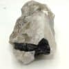 Tourmaline, Quartz et Orthose, Beauchaud, Saint-Pierre-la-Bourlhonne, Puy-de-Dôme.