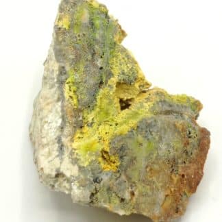 Pyromorphite jaune à verte, Nant, Millau, Aveyron.