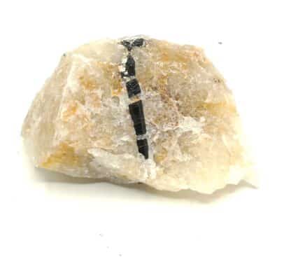 Tourmaline Schorl, Beauchaud, Forez, Puy-de-Dôme, Auvergne.