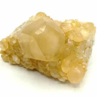 Calcite maclée, Landelies, Montigny-le-Tilleul, Hainaut, Belgique.