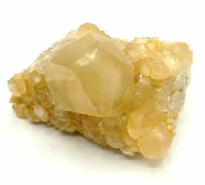 Calcite maclée, Landelies, Montigny-le-Tilleul, Hainaut, Belgique.