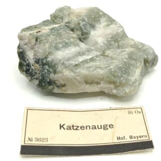 Katzeunauge (quartz Œil de Chat) Bavière, Allemagne.