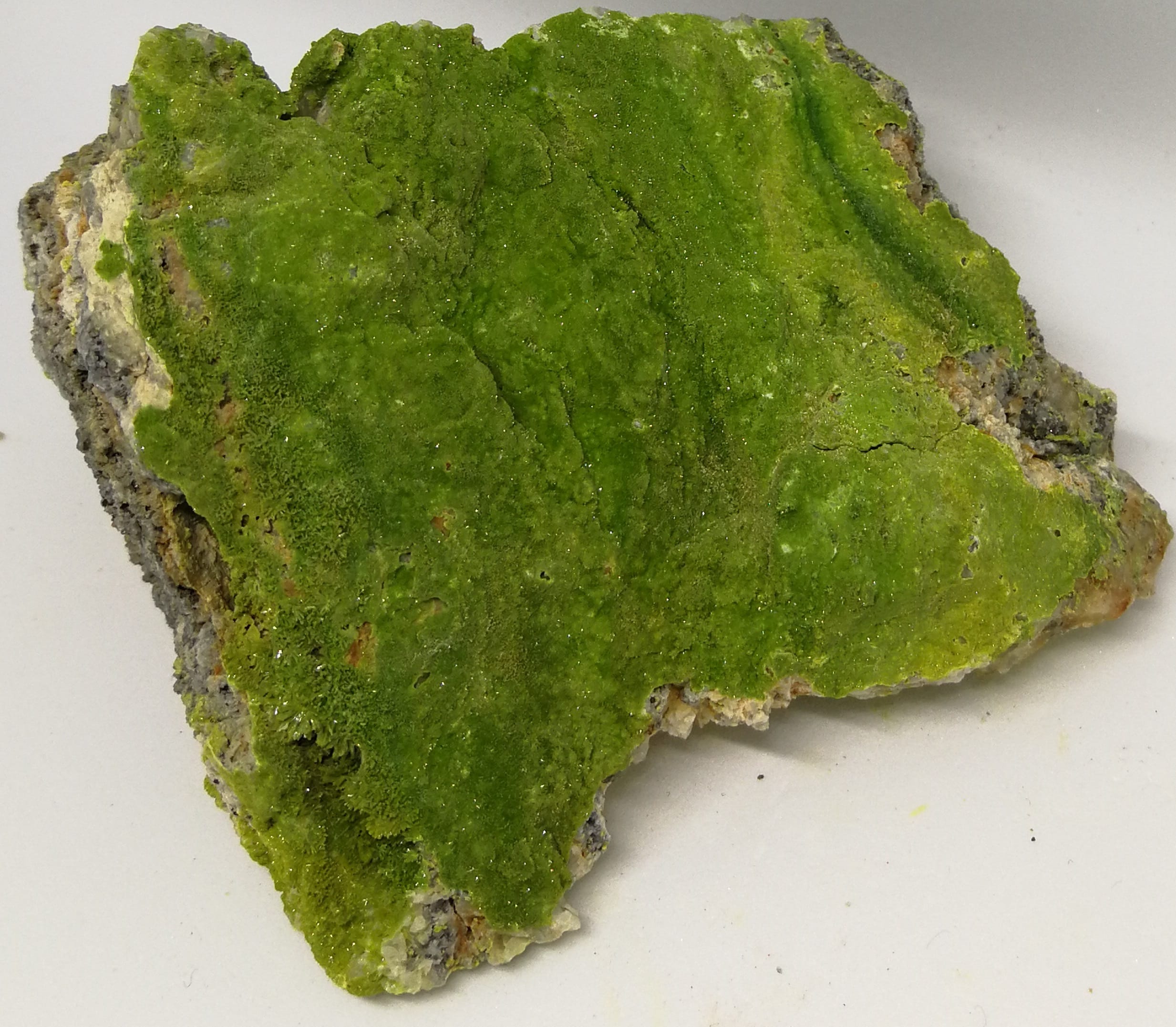 Pyromorphite, Nant, Millau,Aveyron.