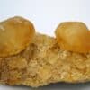 Cristaux de calcite, carrière de Landelies, Belgique.