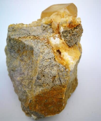 Calcite, carrière de Landelies, Belgique.