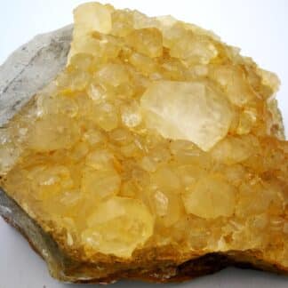 Calcite, carrière de Landelies, Belgique.