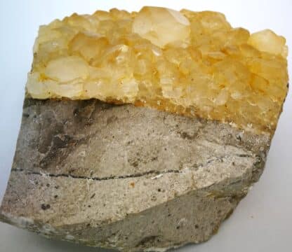 Calcite, carrière de Landelies, Belgique.