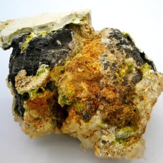 Galène, pyromorphite, l'Argentolle, Morvan.